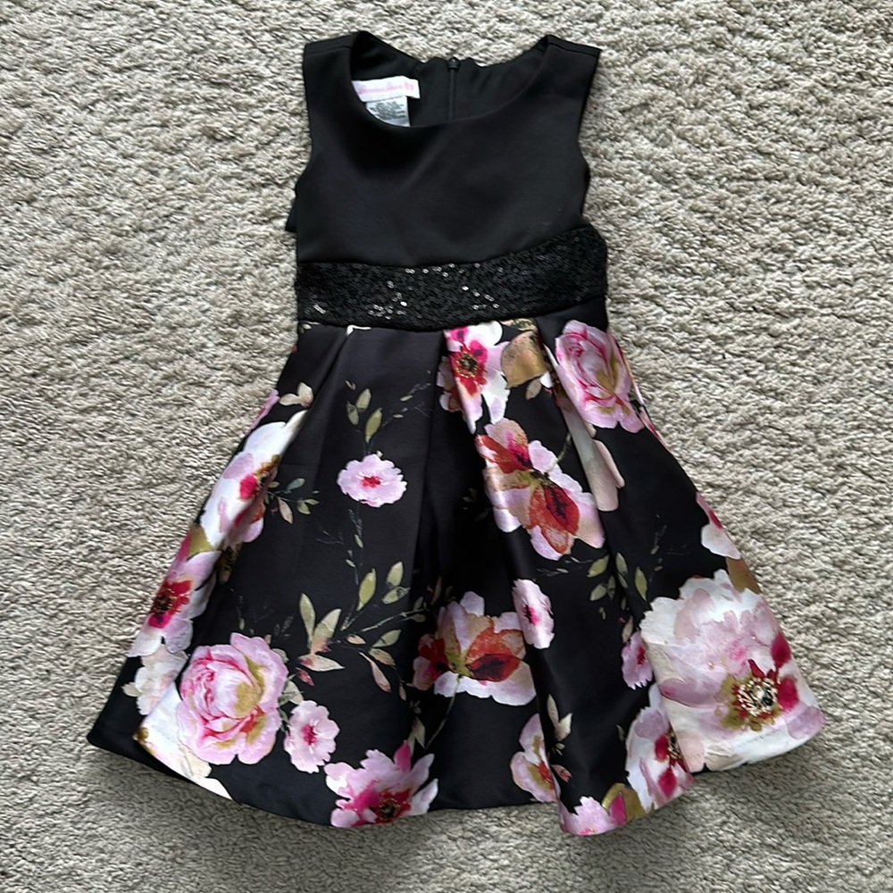 NWOT Bonnie Jean floral dress